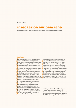 Integration auf dem Land