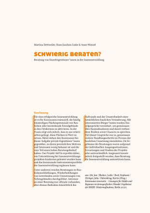 Schwierig beraten?