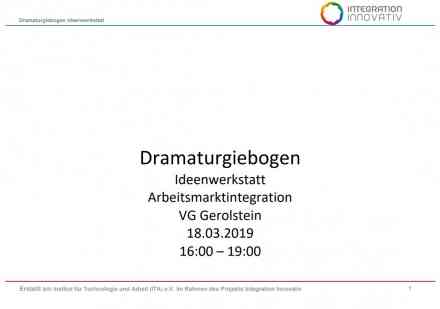 Dramaturgiebogen Ideenwerkstatt