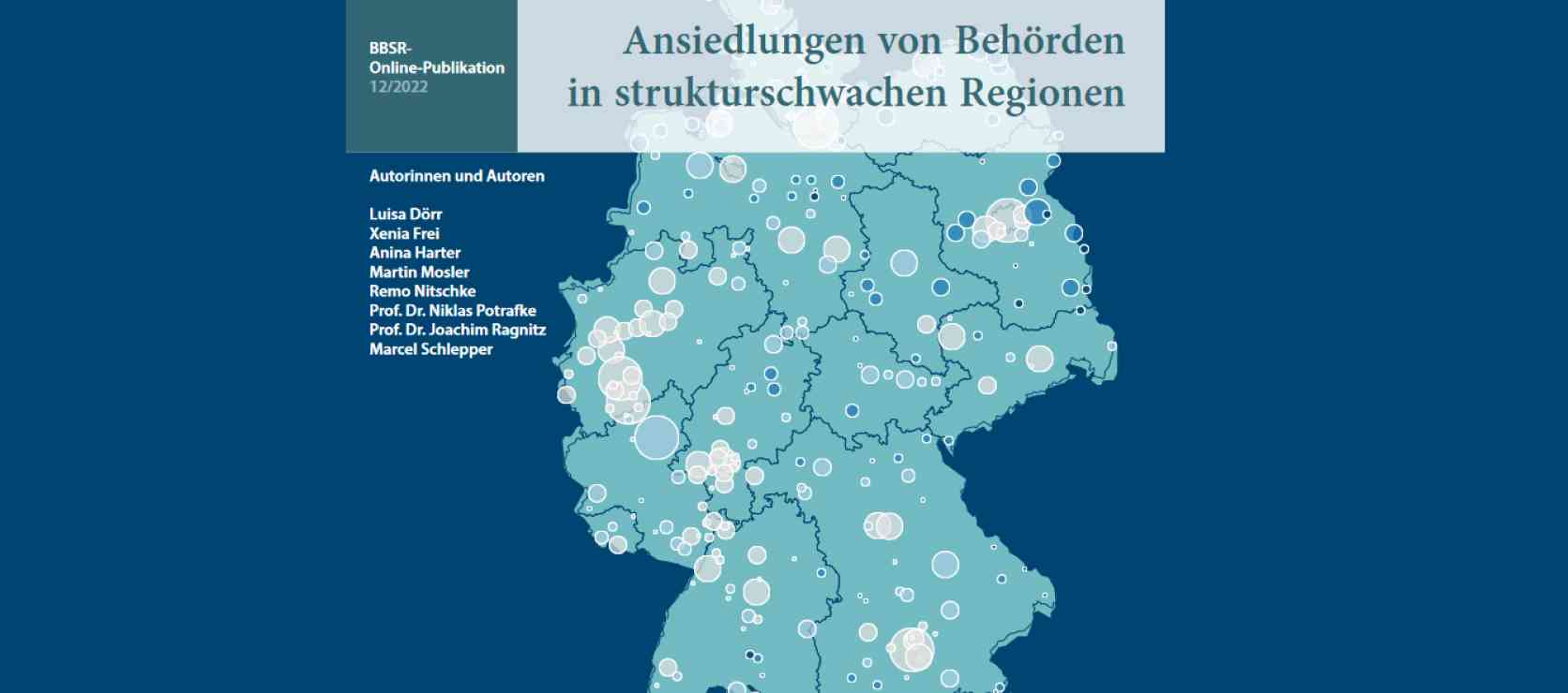 Studie "Ansiedlungen von Behörden in strukturschwachen Regionen"