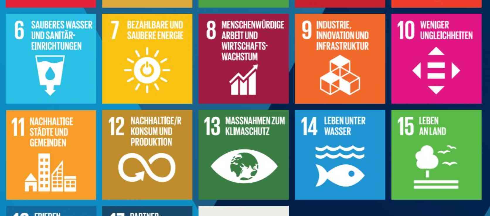 Ziele für Nachhaltige Entwicklung